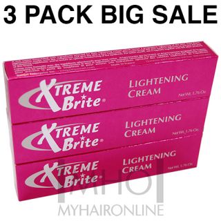 Xtreme Brite Lightening Cream Eclaircissante 1 76 oz 3 Pack Big Sale 