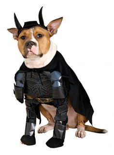 The Dark Knight Batman Dog Doggy Pet Halloween Costume Small Medium 