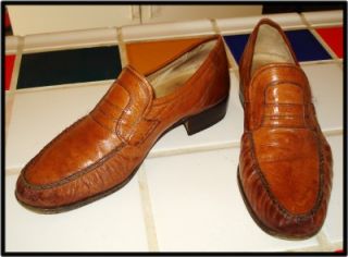 Vtg Nunn Bush Brass Boot Leather Loafers Shoes Driving Mocs Awsome 