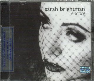 SARAH BRIGHTMAN, ENCORE. DIGITALLY REMASTERED. FACTORY SEALED CD.