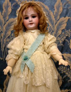 The Sweetest 22 Dep Tete Jumeau Antique French German BEBE Doll c1900 