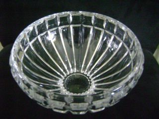 Antique American Brilliant Heavy Cut Glass Crystal Bowl Dish Center 