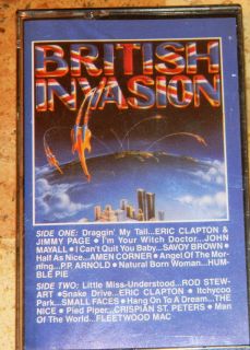 British Invasion Various Artists SEALED Cassette