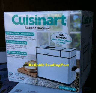 Cuisinart Stainless Auto Bread Machine Maker BMKR 200pc