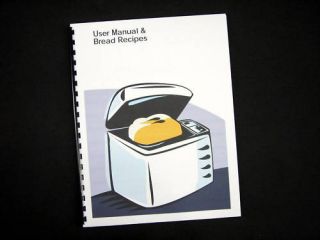 Sunbeam Oster Bread Machine Instruction Manual Recipes