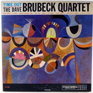 Dave Brubeck Quartet Time Out Original Six Eye Deep Groove Mono LP 