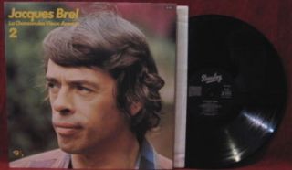 JACQUES BREL La Chanson des Vieux Amants LP Vinyl Record Album