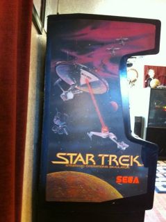 Star Trek Strategic Operations Video Arcade Game