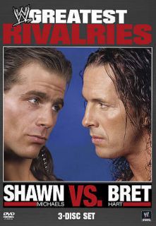   Greatest Rivalries Shawn Michaels vs Bret Hart New DVD Boxset