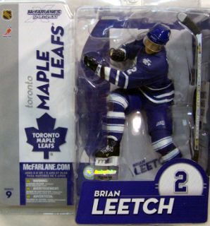   Picks NHL 9 Toronto Maple Leafs Brian Leetch Blue Jersey MISP