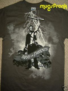 New Army of Darkness Ash Lightning Bruce Campbell Shirt