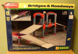 Rokenbok Bridges Roadways Building Set Incomplete 107 Pcs