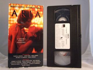 Aria VHS Theresa Russell Elizabeth Hurley Bridget Fonda