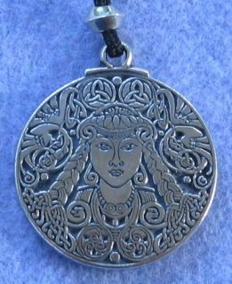 Bridgit Brighid Pendant Wicca Pagan Celtic Goddess