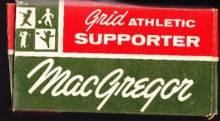 Vtg 1960 Grid MacGregor Jockstrap Athletic Supporter M