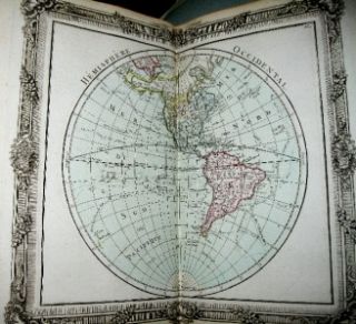 1786 Brion French Atlas 3rd Ed Hand Colored 1st US Map