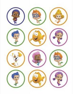 Bubble Guppies DIY Printables Cupcake Toppers Decorations Favor Tags 
