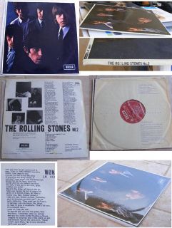 ROLLING STONES No.2 LP 1965 MONO 1st PressEX+ RareLabel+ RARE BLIND 
