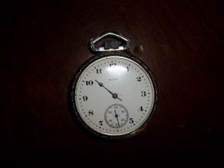 Elgin National Watch Co. Pocket Watch Size 12 Running 15 Jewel 1922 