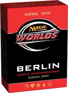 Berlin World Championship Deck 2003 Daniel Zink Factory Sealed MTG 