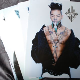 POP BIGBANG TAE YANG 12cut 12PCS Posters Collection Bromide 2012 NEW