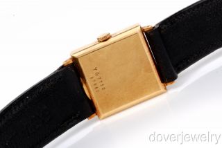 this stunning square bueche girod swiss watch displays a case is 