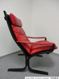 Vintage Westnofa Leather Easy chair Ingmar Relling Lounge chair !!