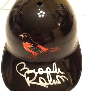Brooks Robinson Signed Baltimore Orioles Full Size Replica Batting 