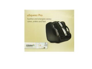 Brand New Brookstone uSqueez Pro Calf Ankle and Foot Massager by OSIM