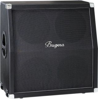 bugera 412h bk 200w 4x12 guitar speaker cabinet black slant item 