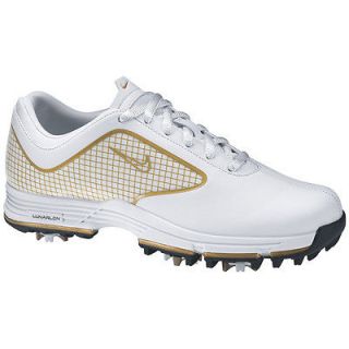 NEW WOMENS NIKE LUNAR LINKS GOLF SHOES  8/EUR 39 AUTHENTIC WHITE 