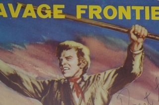 Faron Young Daniel Boone Trail Blazer Signed Poster