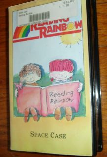 used reading rainbow episode vhs space case time left $