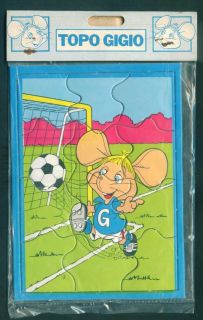 topo gigio puzzle ed sullivan soccer argentina 1985 from argentina