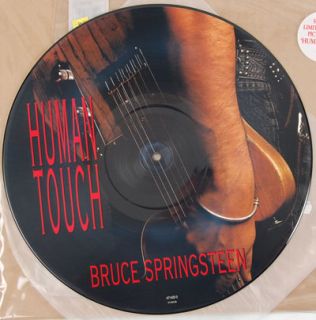 Bruce Springsteen Limited Edition Picture Disc Human Disc LP