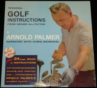 Golf Instructions Driver thru Putter Arnold Palmer LP