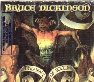BRUCE DICKINSON, TYRANNY OF SOULS. FACTORY SEALED CD. In English.