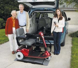Bruno Joey Vehicle Lift Scooter Power Chair Carrier Free Florida 