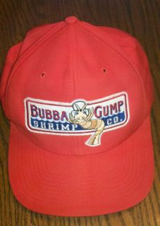 Bubba Gump Shrimp Cap Forrest Gump Preowned Baseball Hat Snapback 