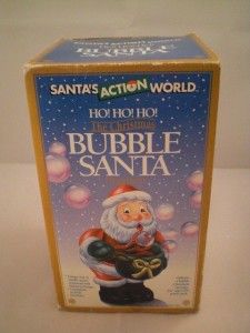   Adler Santas Action World Bubble Blowing Santa Claus Ornament