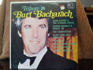 Tribute to Burt Bacharach A M Special 255 LP Carpenters J Rodgers 