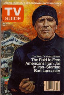  TV Guide May 17 Burt Lancaster NY EDT