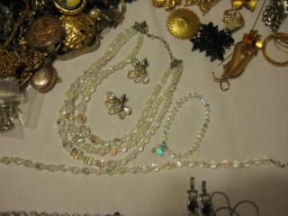 Huge Lot of Vtg Estate Jewelry No Names Sterling 925 Coro Sarah Napier 