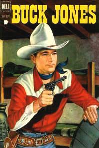 Complete Buck Jones Comics Books on DVD TV Western Cowboy Golden Age 