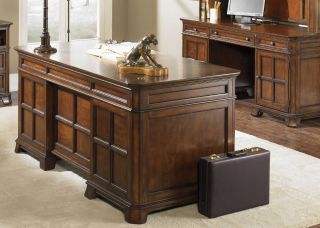 Liberty Furniture Remington Jr Executive 4 Piece Home Office Set Desk