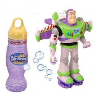 Funrise   Gazillion Bubbles   Toy Story   Buzz Lightyear Bubble Blower