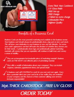 1000 Custom Business Cards. Best Deal on . Check out our Samples 