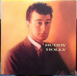 Buddy Holly s T Debut LP Mint MCA 25239 Vinyl 1989 Record 1958 Reissue 