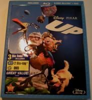 DISNEY PIXAR UP COMBO 2 BLU RAY + DVD NEW + DUGS SPECIAL MISSION W 