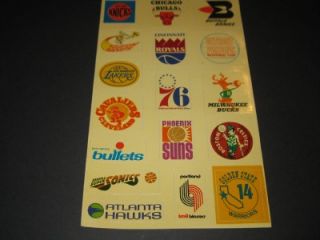   Logos Vinyl Transfer Buffalo Braves Cincinnati Royals 17 Teams